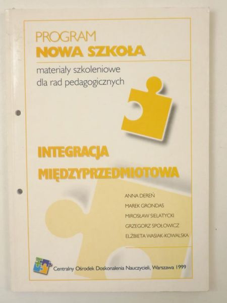 Dereń Anna,    nn - Program Nowa Szkoła. Materały szkolenowe dla rad pedagogcznych