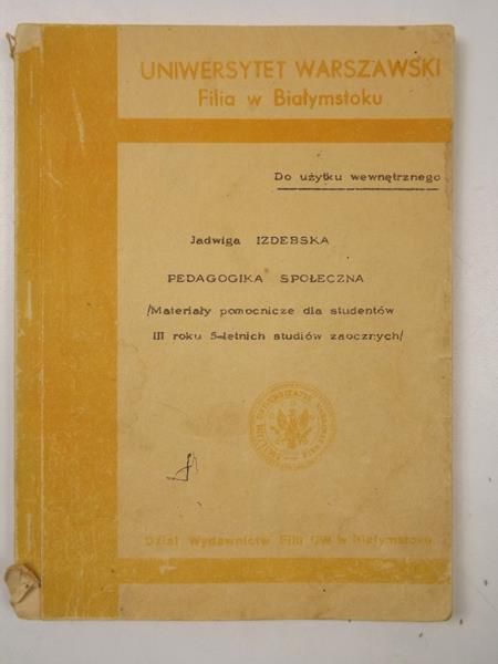Pedagogika społeczna