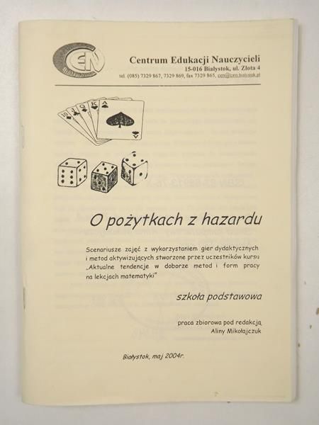 O pożytkach z hazardu