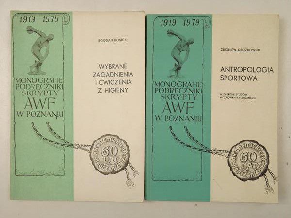 Drozdowski Zbigniew,   - Antropologia sportowa / Wybrane zagadnienia i ćwiczenia z higieny