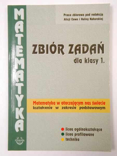 Matematyka - zbiór zadań dla klasy 1.