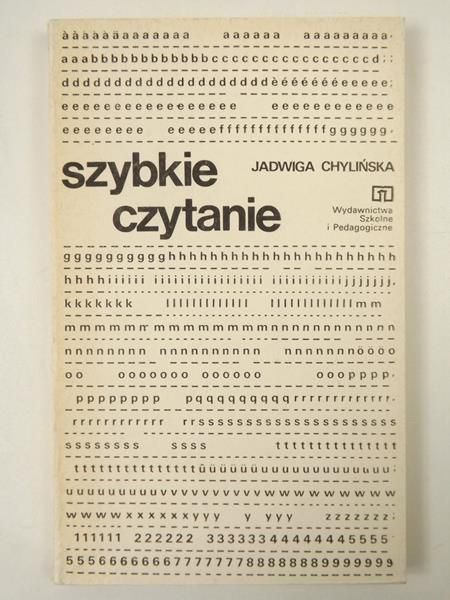 Chylińska Jadwiga - Szybkie czytanie