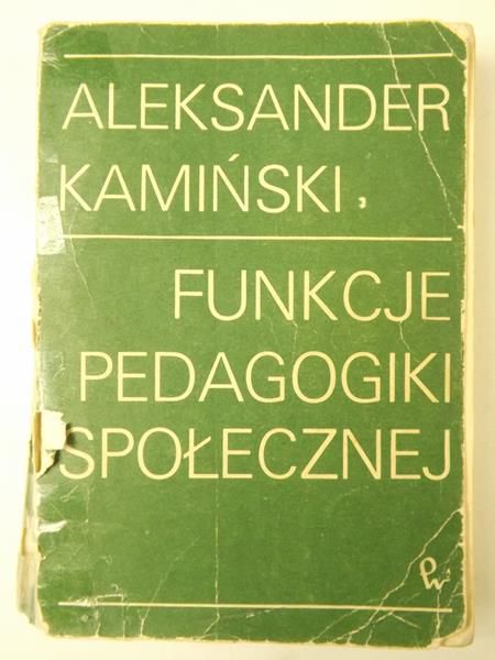 Funkcje pedagogiki społecznej