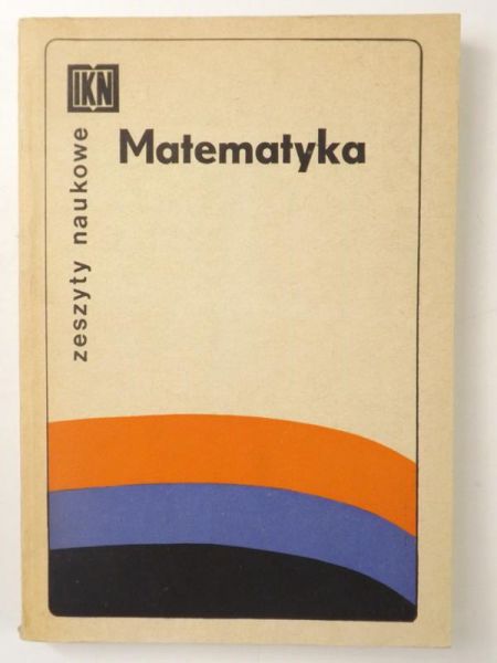 Matematyka. Zeszyt 1