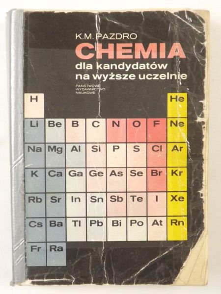 Chemia dla kandydatów na wyższe uczelnie