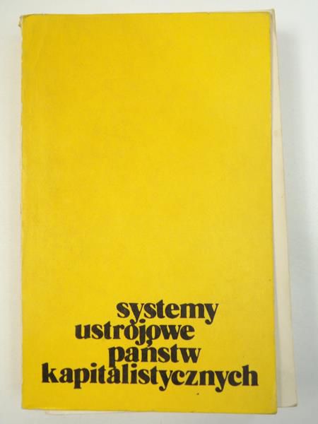 Systemy ustrojowe państw kapitalistycznych