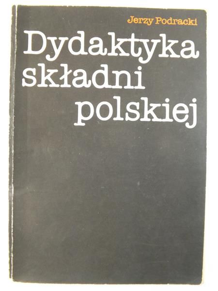 Dydaktyka składni polskiej