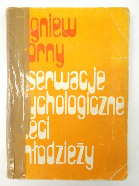 Obserwacje psychologiczne dzieci i młodzieży