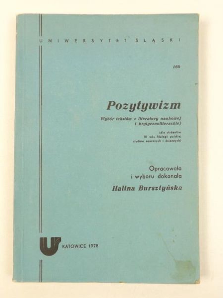 Bursztyńska Halina (opr.) - Pozytywizm