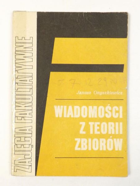 Wiadomości z teorii zbiorów
