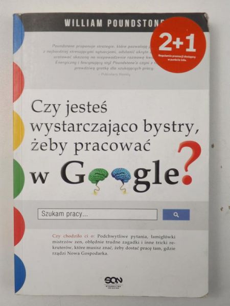 Czy jesteś wystarczająco bystry, żeby pracować w Google?