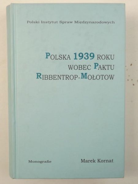 Polska 1939 roku wobec Paktu Ribbentrop-Mołotow