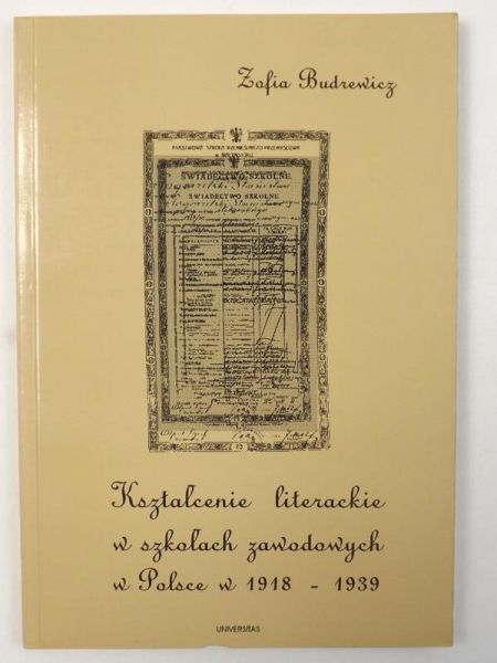 Kształcenie literackie w szkołach zawodowych w Polsce w 1918-1939