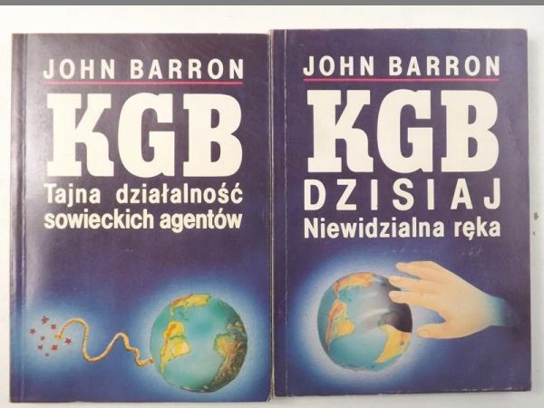 Barron John - KGB dzisiaj. Niewidzialna ręka / KGB. Tajna działalność sowieckich agentów