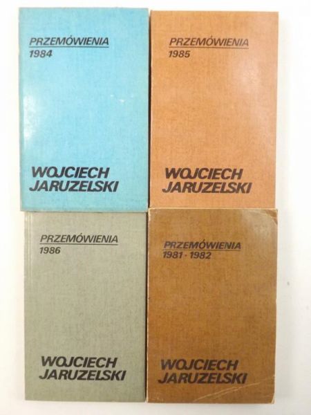 Przemówienia, 4 książki
