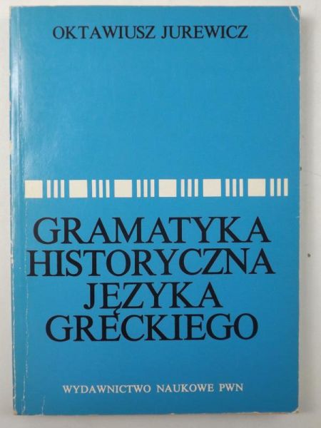 Gramatyka historyczna języka greckiego