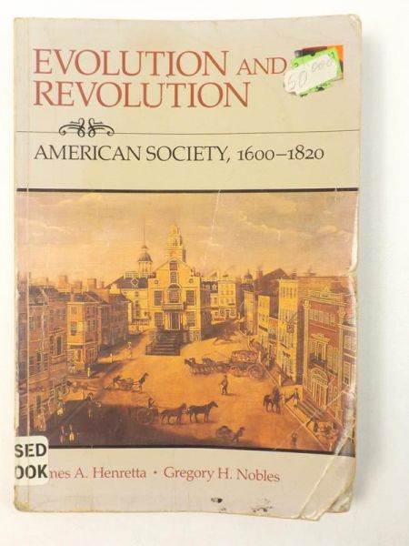 Henretta James.,    - American Society 1600-1820. Evolution and Revolution