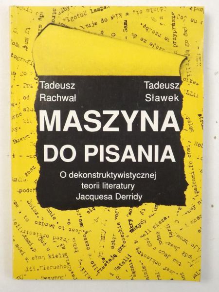 Rachwał T. Sławek T. - Maszyna do pisania