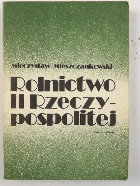 Rolnictwo II Rzeczypospolitej