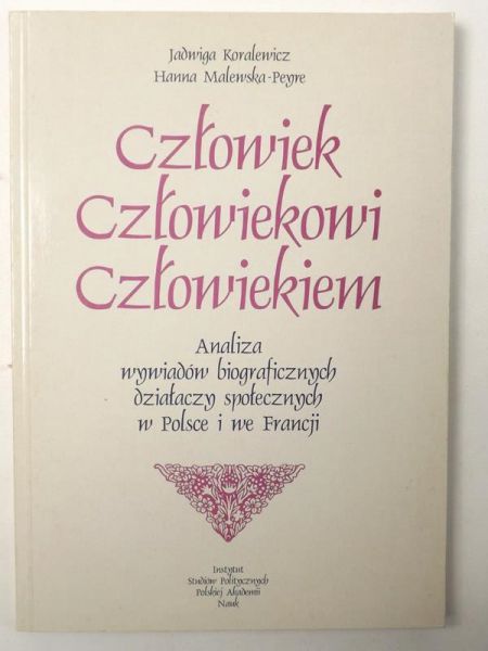 Człowiek człowiekowi człowiekiem