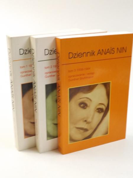 Dziennik Anais Nin, tom I-III