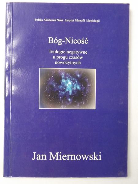 Bóg-Nicość, PAN