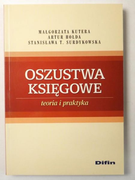 Oszustwa księgowe-teoria i praktyka