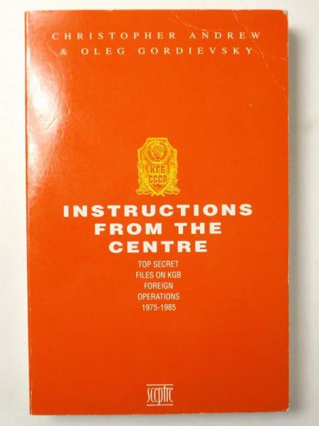 Andrew Christopher,   - Instructions from the Centre