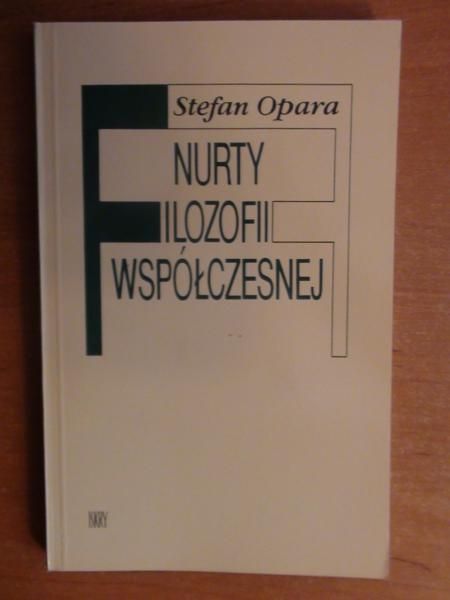 Nurty filozofii współczesnej