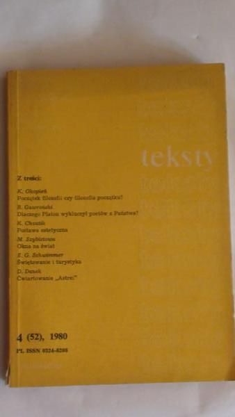 (red.) - Teksty 4(52), 1980