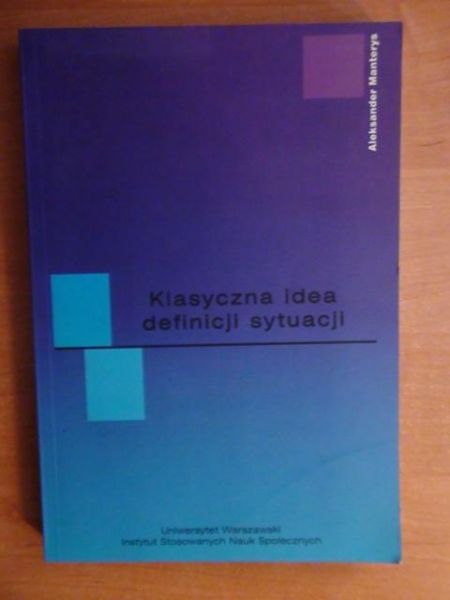 Klasyczna idea definicji sytuacji