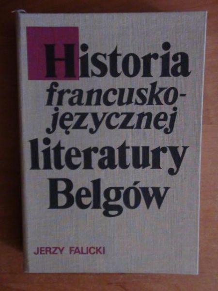Historia francuskojęzycznej literatury Belgów