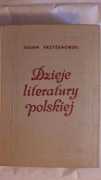 Dzieje literatury polskiej