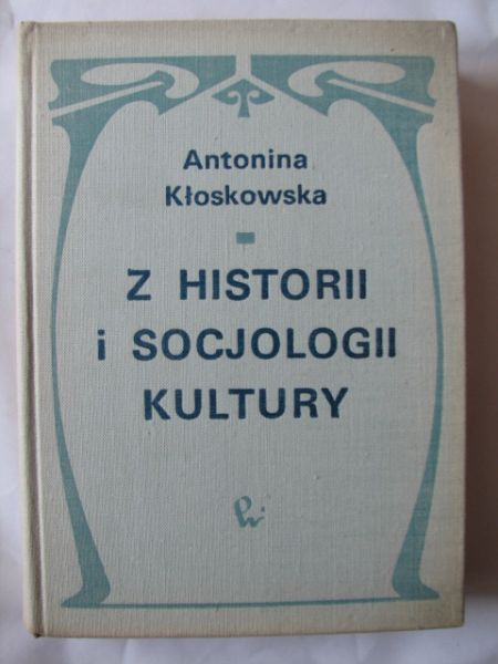 Z historii i socjologii kultury
