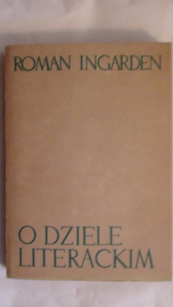 Ingarden Roman - O dziele literackim