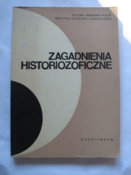 Zagadnienia historiozoficzne
