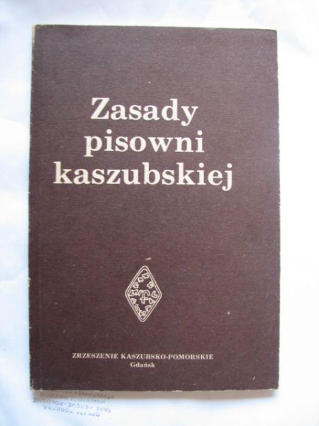 Breza Edward, Treder Jerzy (oprac.) - Zasady pisowni kaszubskiej