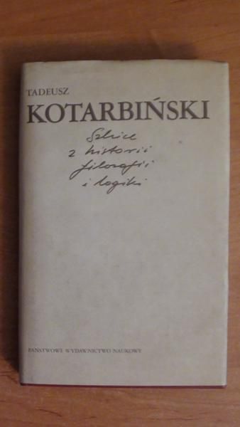 Szkice z historii filozofii i logiki