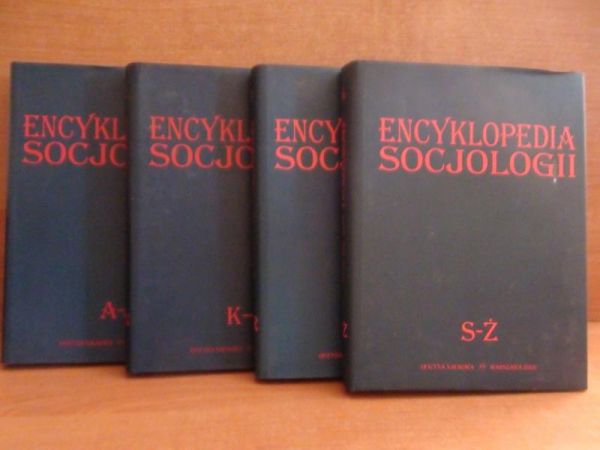 Encyklopedia socjologii, Tom I-IV (komplet)