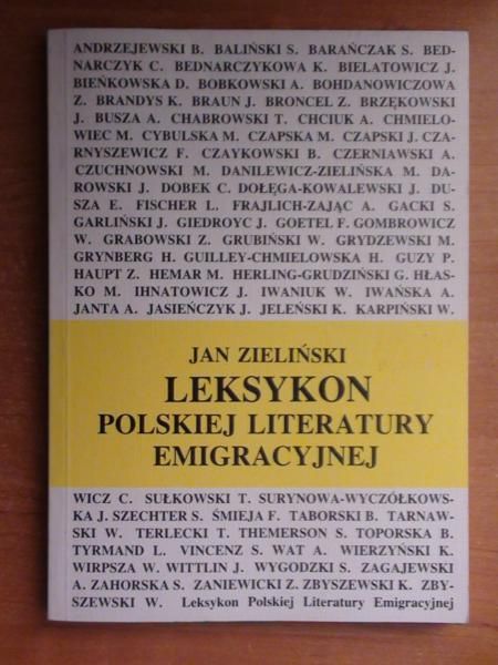 Leksykon polskiej literatury emigracyjnej