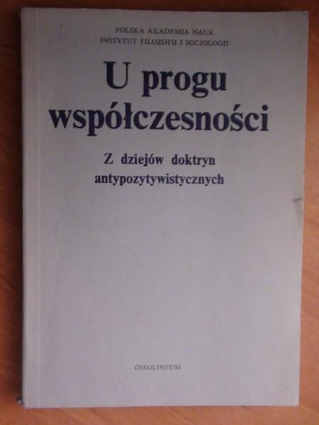 U progu współczesności