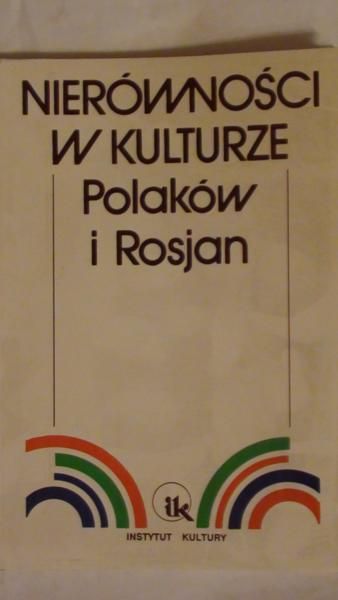 (red.) - Nierówności w kulturze Polaków i Rosjan