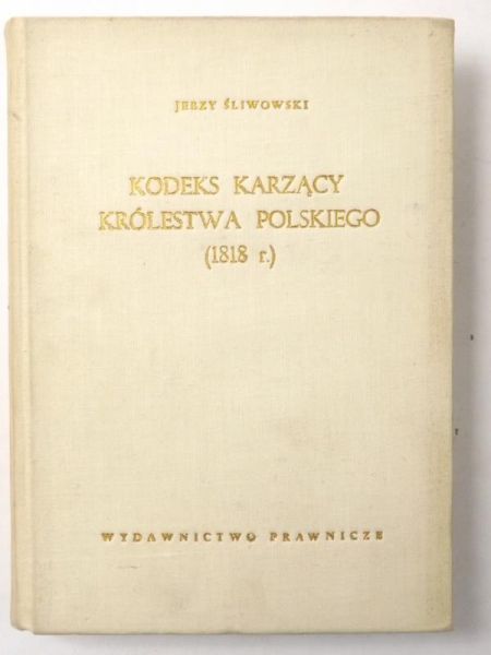 Kodeks karzący Królestwa Polskiego (1818 r.)