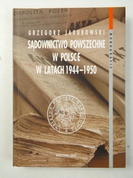 Sądownictwo powszechne w Polsce w latach 1944-1950