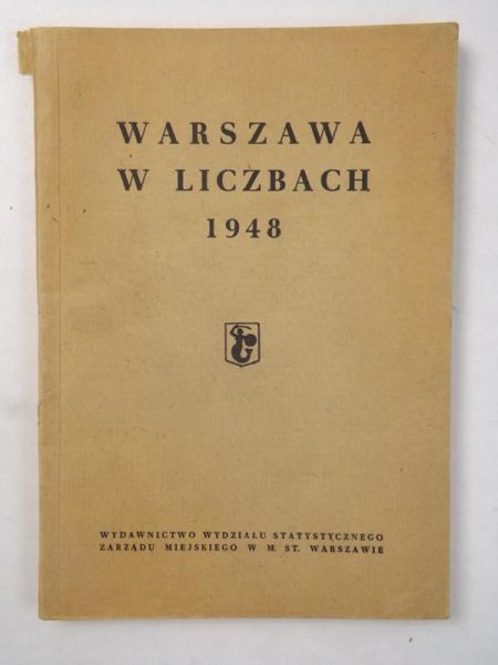 Warszawa w liczbach, 1948 r.