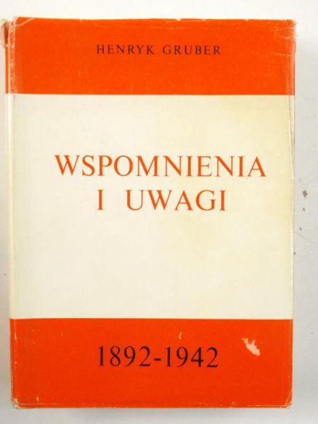 Wspomnienia i uwagi 1892-1942