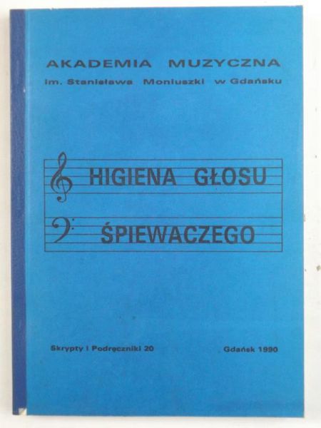 Jordan Józef, Klajman Stanisław - Higiena głosu śpiewaczego