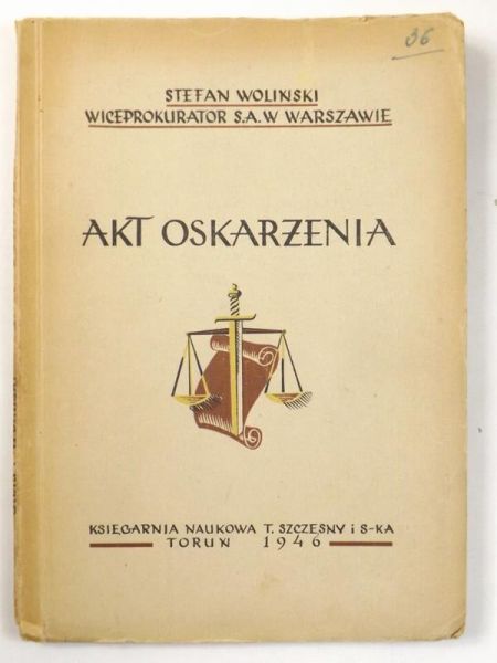 Akt oskarżenia, 1946 r.