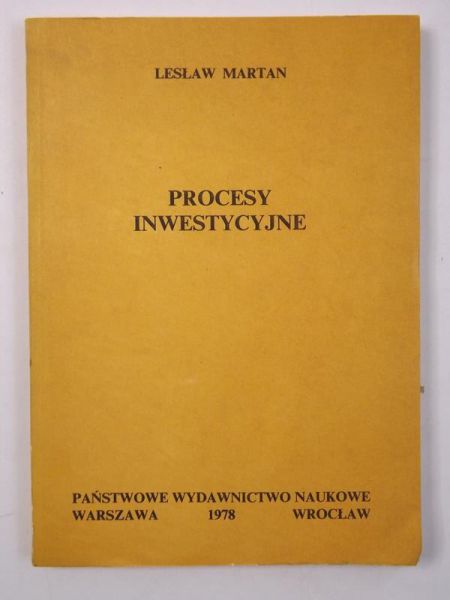 Procesy inwestycyjne