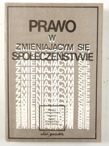 Prawo w zmieniającym się społeczeństwie